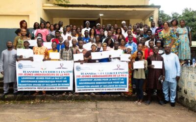 Guinée : 100 jeunes formés pour devenir Ambassadeurs de la paix à Kindia