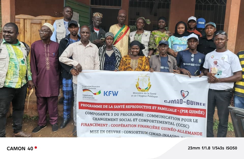 Santé Reproductive et Familiale: CJMAD-GUINÉE lance la formation des relais communautaires