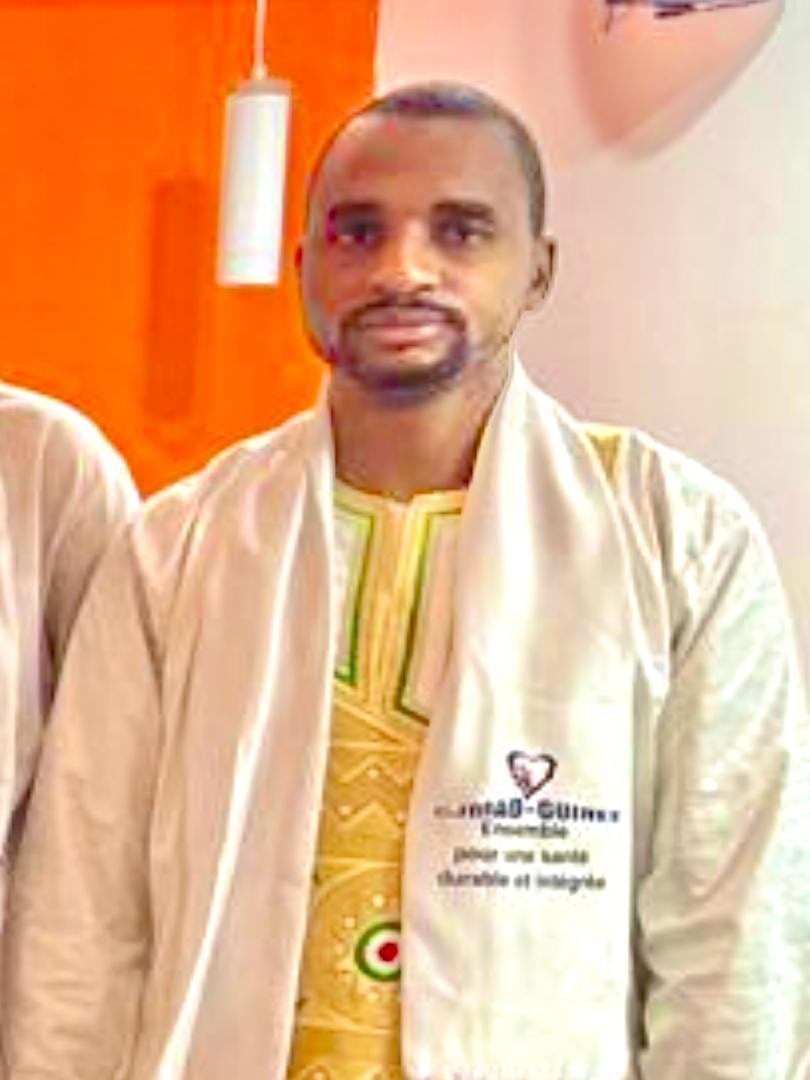 Portrait d'Abdourahmane Barry, Président du commissariat aux comptes de CJMAD Guinée