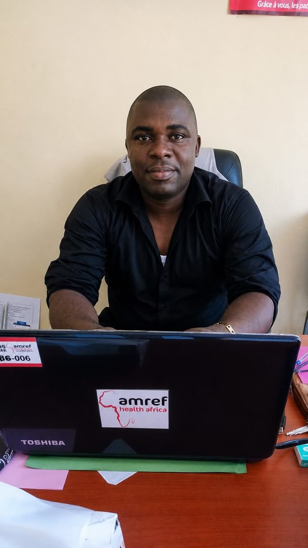 Portrait d’Abdoulaye Camara, Assistant suivi-évaluation de CJMAD Guinée